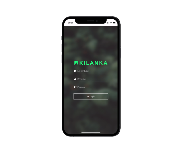 Anmeldung in der Kilanka App
