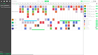 weitere Gesamt-/Monatsansicht des Kilanka Schichtplaners