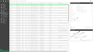 Übersicht der erfassten Stunden in Kilanka mit Unterschriftsfeld